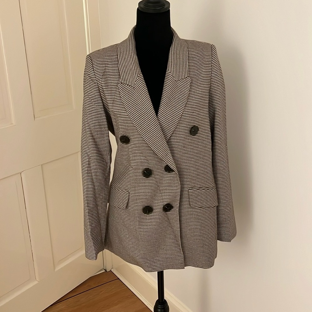 Mango Light Weight BLAZER, Brown, Size S